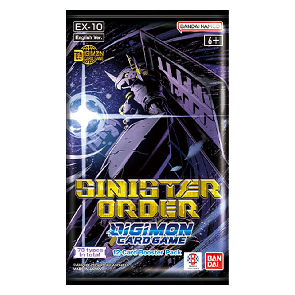 Digimon EX10 Case 12 Box Extra Sinister Order ENG - Acquista Ora! - OnyTCG