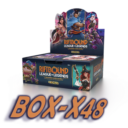 Riftbound TCG League of Legends – Set One Origins Booster Display (48 Packungen) EN