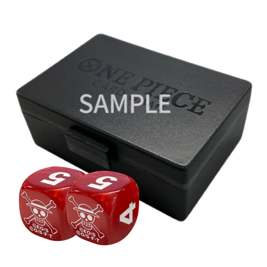 One Piece Card Game – Official Dice and Dice Case Set (ENG)