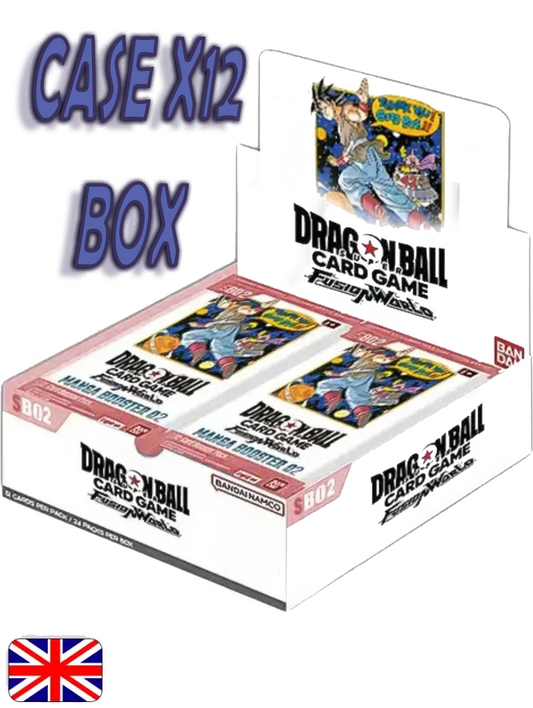 Dragon Ball Fusion World SB-02 Manga Case 12 box 02 TCG Sealed Nuovo ENG - OnyTCG
