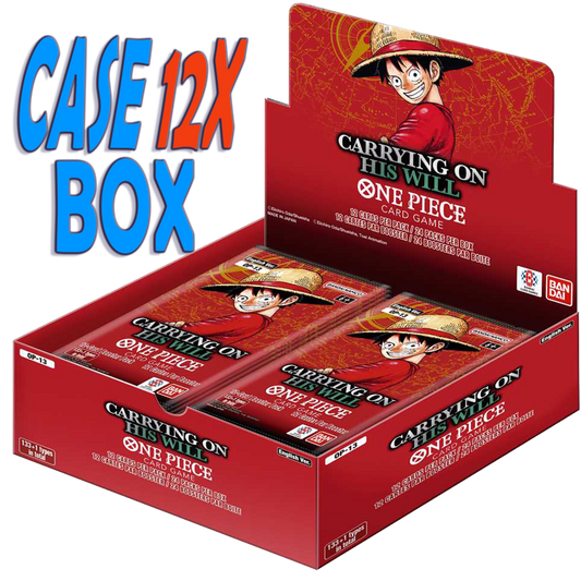One Piece TCG OP-13 Custodia Carrying on His Will Confezione da 12 Box ENG - OnyTCG