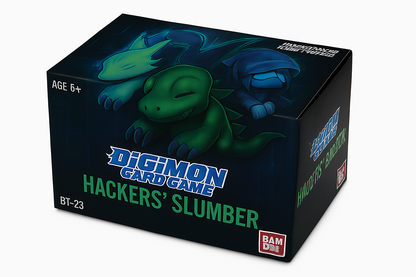 Digimon Card Game HACKERS' SLUMBER BT-23 - Sfondo bianco