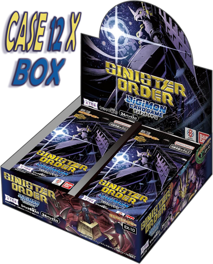 Digimon EX10 Case 12 Box Extra Sinister Order ENG – Jetzt kaufen!