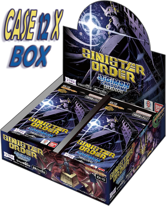 Digimon EX10 Case 12 Box Extra Sinister Order ENG – Jetzt kaufen!