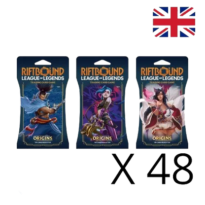 Riftbound TCG League of Legends – Set One Origins Booster Display (48 Packungen) EN