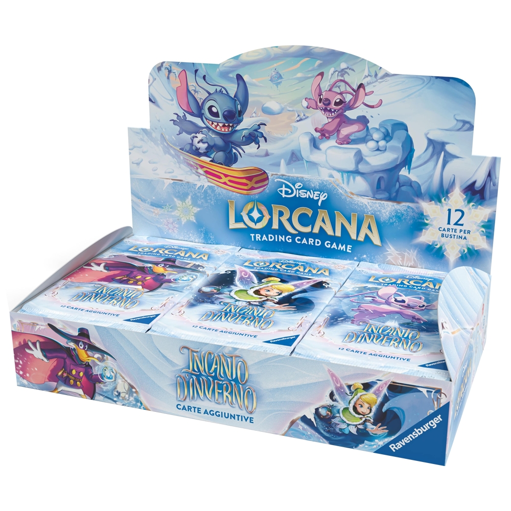 Lorcana Winterspell Booster Box 24 Packs ITA