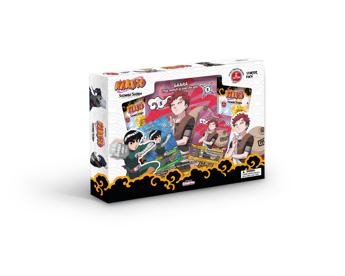 NARUTO MYTHOS TCG Starter Pack Gaara + Rock Lee - Decks