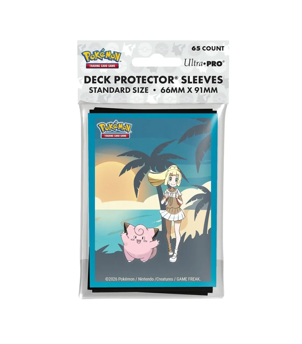 Pokémon Bustine Standard Deck Protector (65) Lillie e Clefairy – Ultra PRO