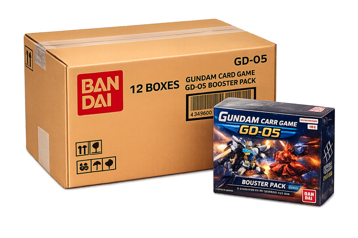 Gundam Card Game GD-05 – Case 12 Boxes ENG