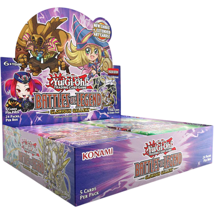 Yu-Gi-Oh! Battles of Legend: Glorious Gallery Booster Display (24 Boosters) - EN