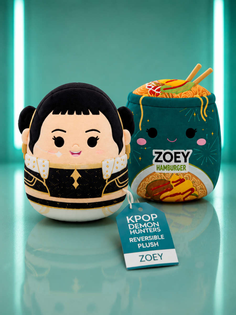 Squishmallows 20CM KPOP Demon Hunters Reversible Zoey