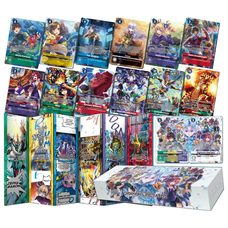 Digimon Card Game Liberator Debuggers Set PB-22 - Edizione Inglese - 2
