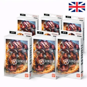 Gundam Card Game ST-11 Starter 6 Decks Display ENG