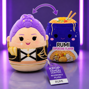Squishmallows 20CM KPOP Demon Hunters Reversible Rumi