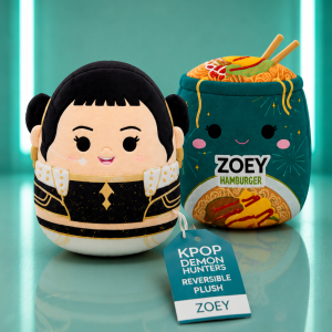 Squishmallows 20CM KPOP Demon Hunters Reversible Zoey