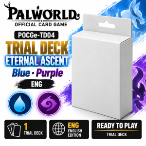 Palworld Official Card Game TD04 Eternal Ascent Trial Deck Blue・Purple EN