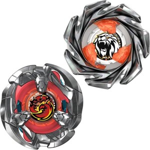 Beyblade X Dual Pack Crest Leon 4-55A and Clamp Crab 9-65S - 2